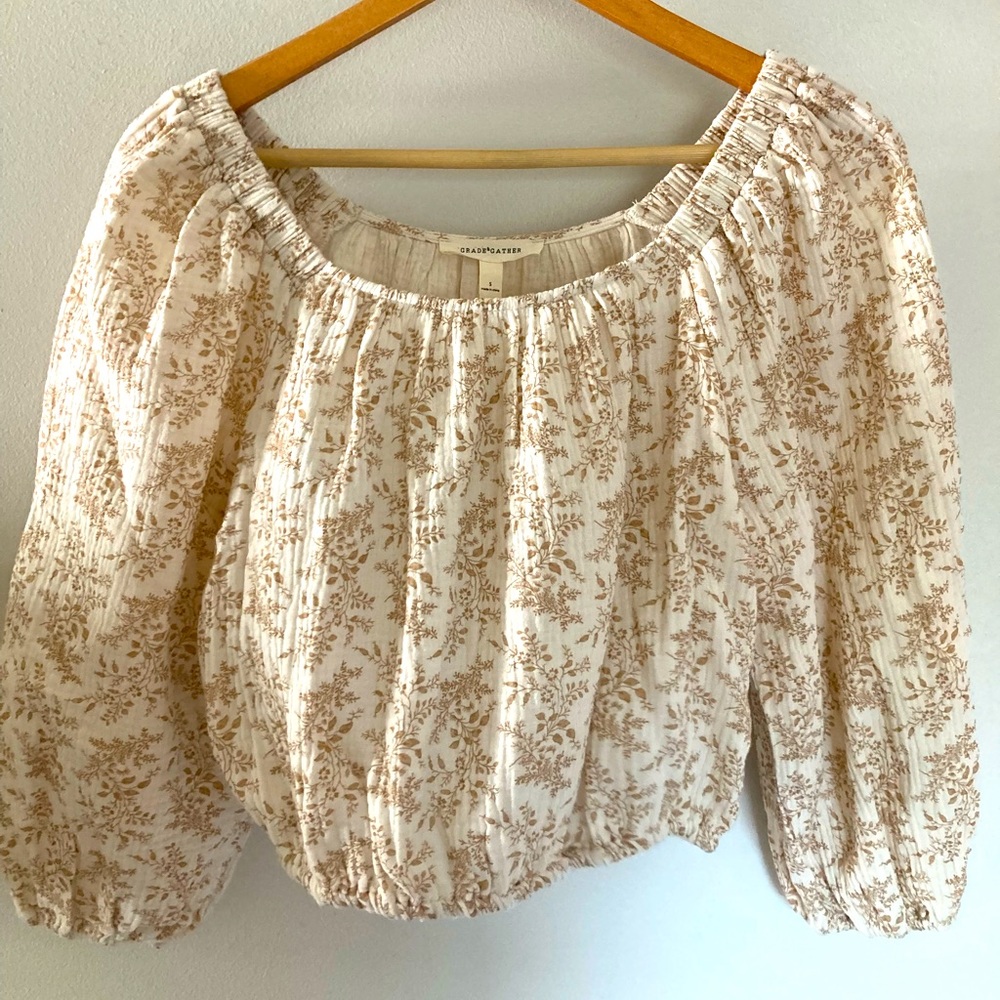 NWT Shop Dahl Mary top